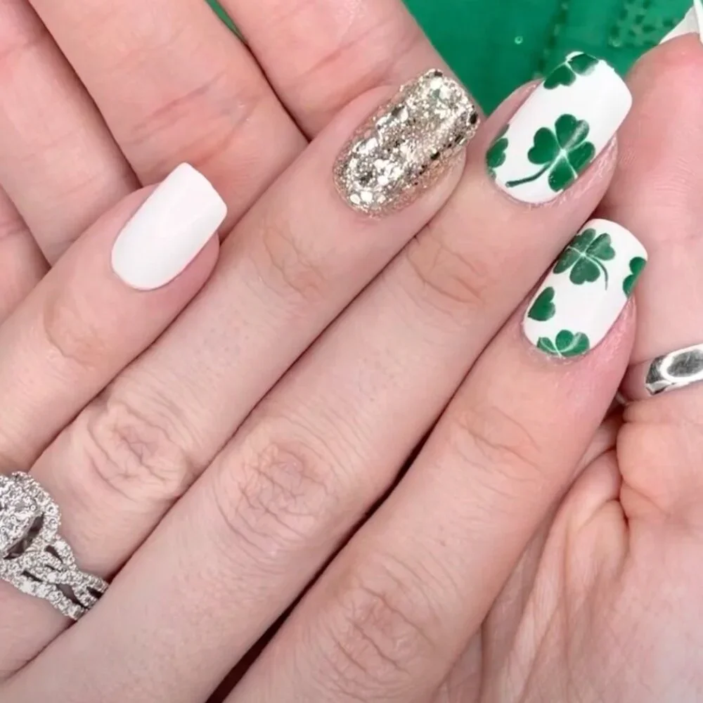 KISS Voguish Fantasy ST. PATRICK'S DAY Medium Length Nails - So Fine